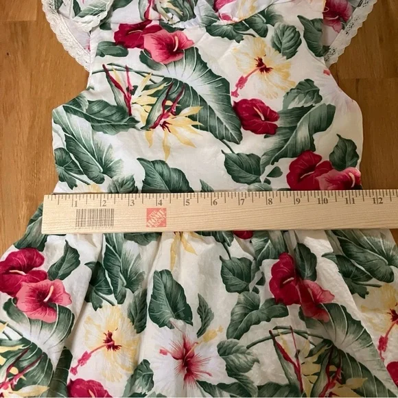 Janie and Jack Girls Floral Gauze Dress - Picture 8 of 8